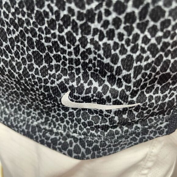 Nike Dri-Fit Black Leopard Animal Print Mesh Tank, size XS - Picture 5 of 6